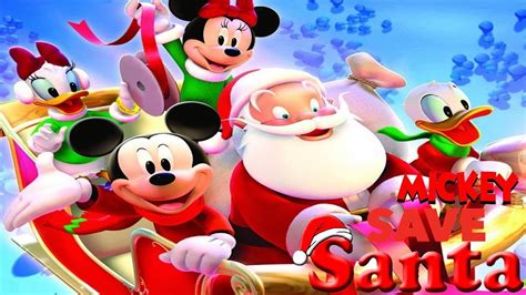 Disney&x27;s A Christmas Carol (2009) Credit Disney. . Mickeys saves santa